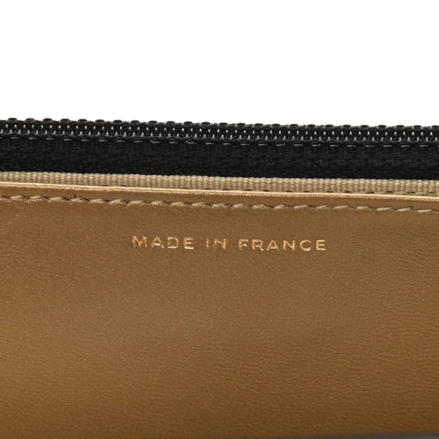 Lambskin Quilted CC Pearl Crush Wallet on Chain WOC Black