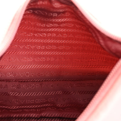 Prada Tessuto Nylon Saffiano Mini Re-Edition 2000 Bag Rosa Rosa 5 of 12