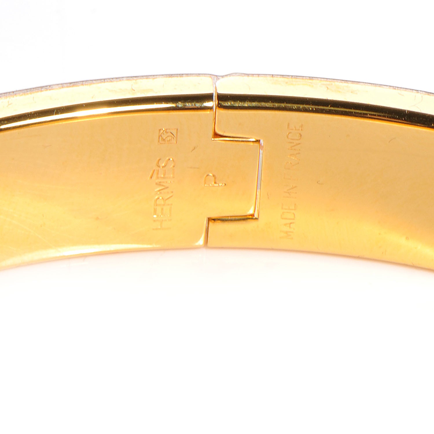 Hermes Enamel Narrow Clic Clac H Bracelet PM Black 3 of 5