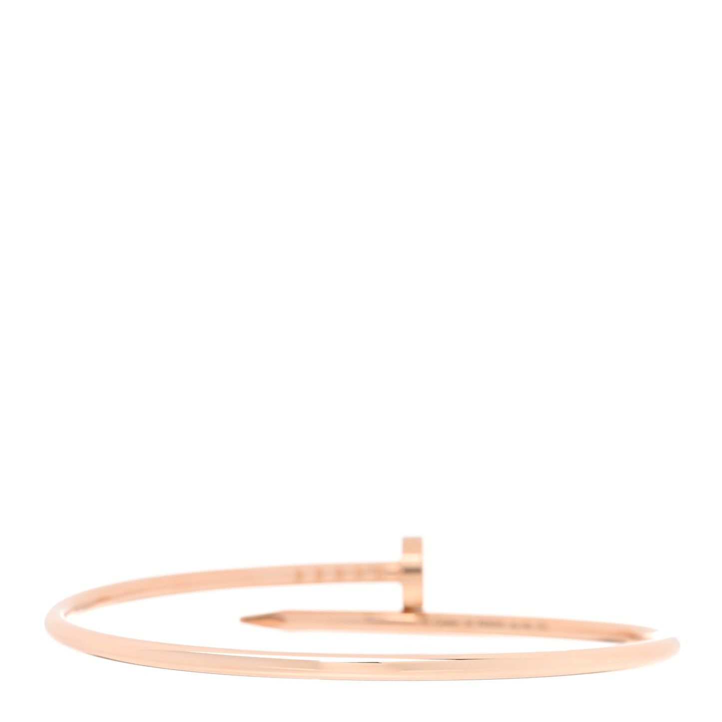 18K Pink Gold Small Juste Un Clou Bracelet 16
