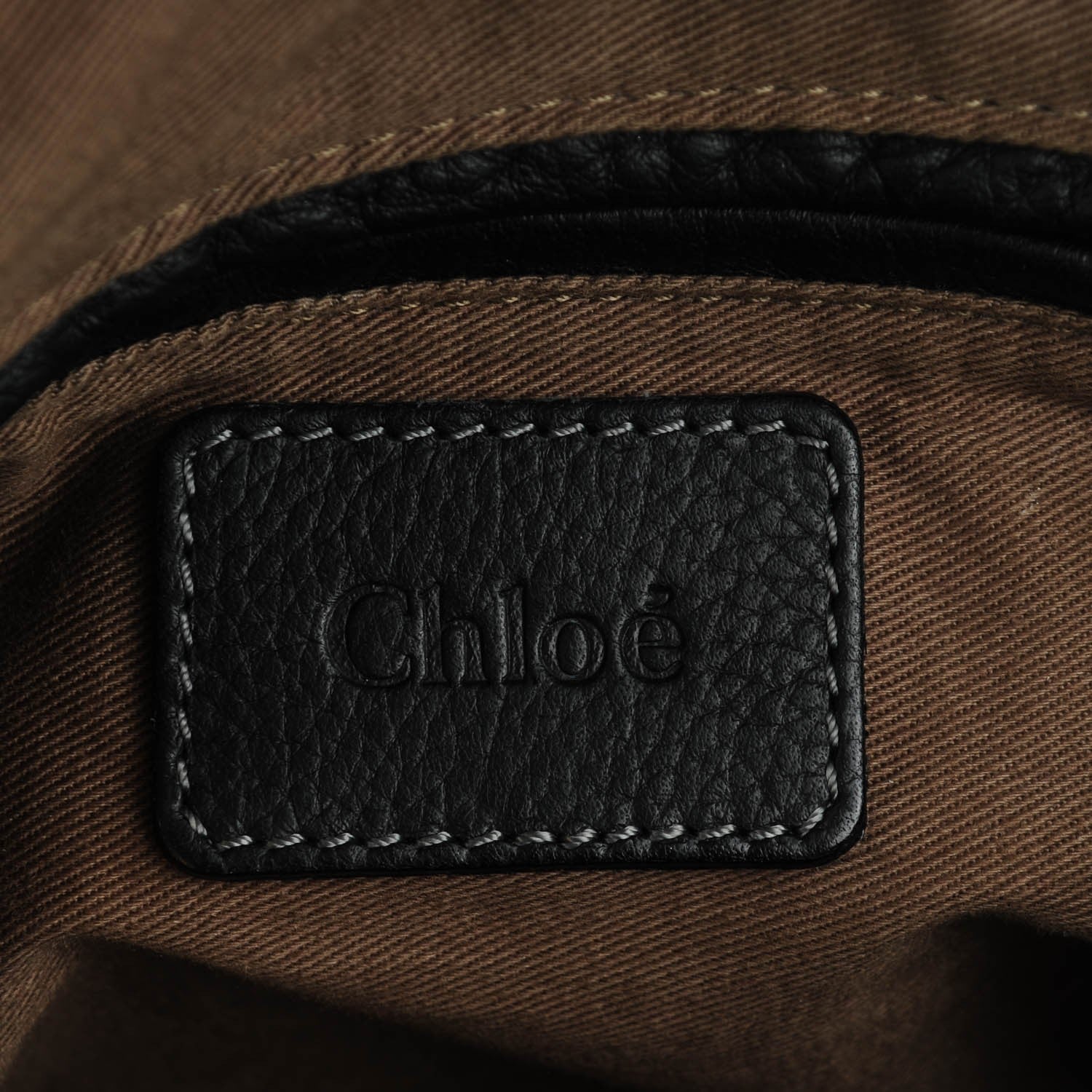 Chloe Calfskin Medium Marcie Satchel Black 6 of 7