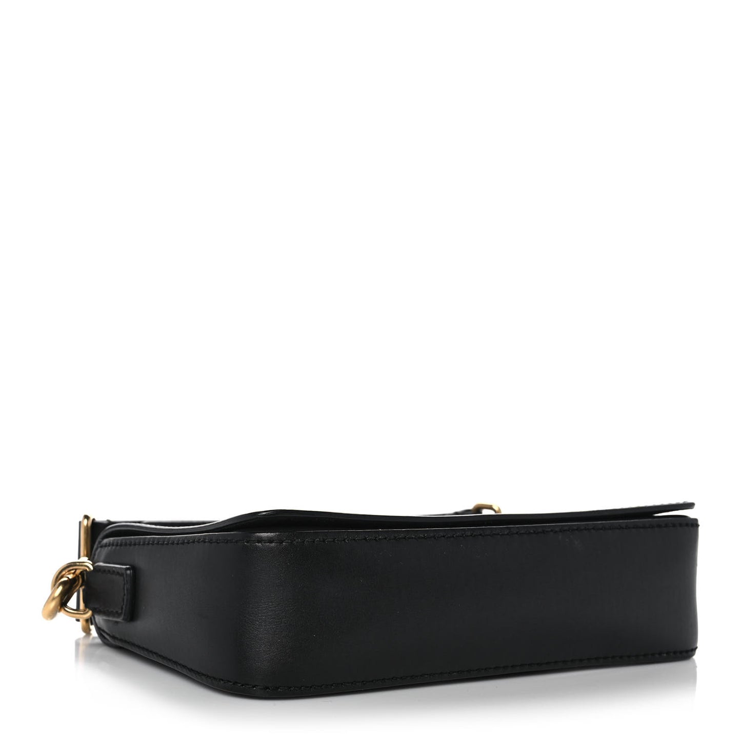 Calfskin J'Adior Flap Bag Black