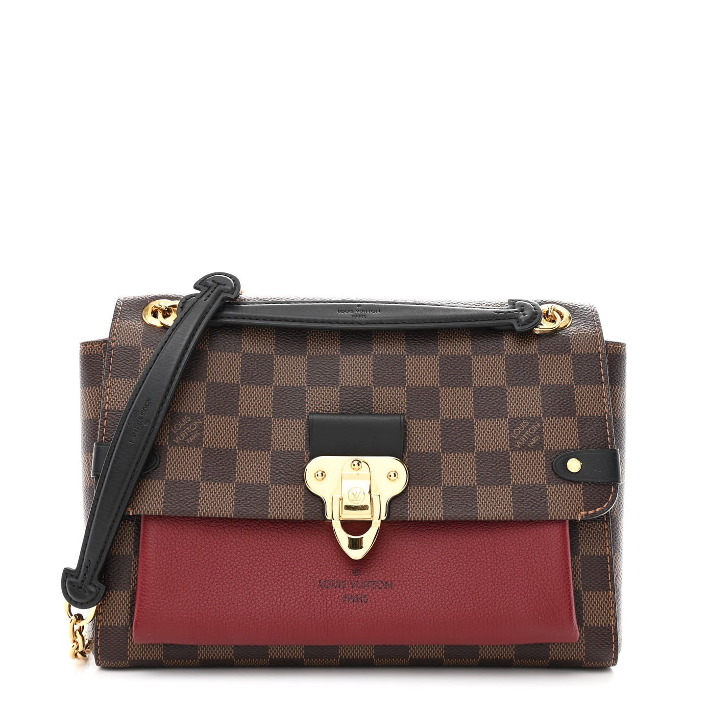 Damier Ebene Vavin PM Bordeaux