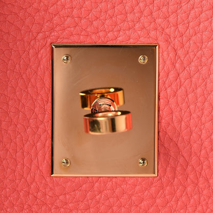 Hermes Togo Birkin 35 Rose Jaipur 17 of 36