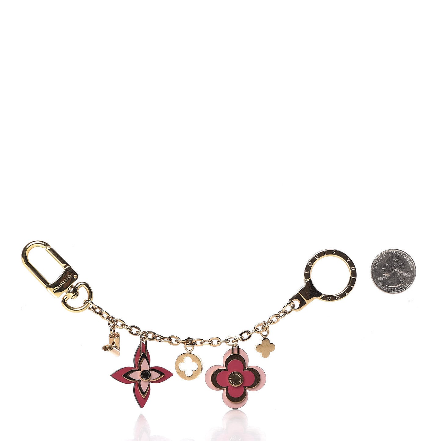 Blooming Flowers Bag Charm Chain