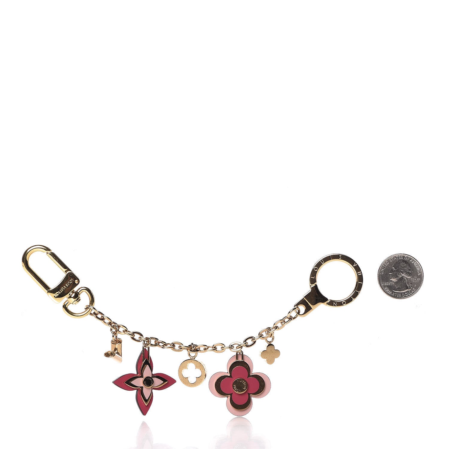 Louis Vuitton Blooming Flowers Bag Charm Chain 2 of 7