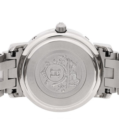 Hermes Stainless Steel 24mm Clipper Quartz Watch Gold 4 of 4