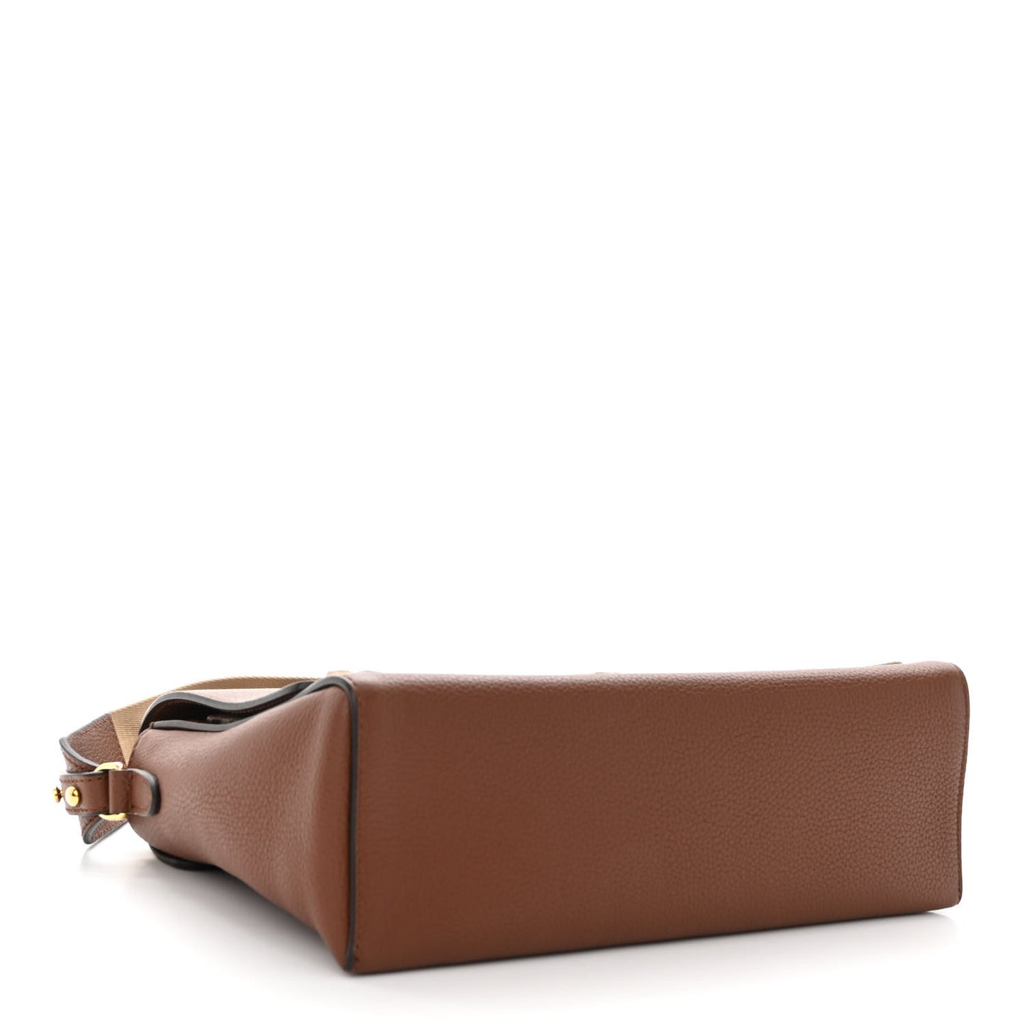 Calfskin Vintage Check Note Crossbody Bag Tan