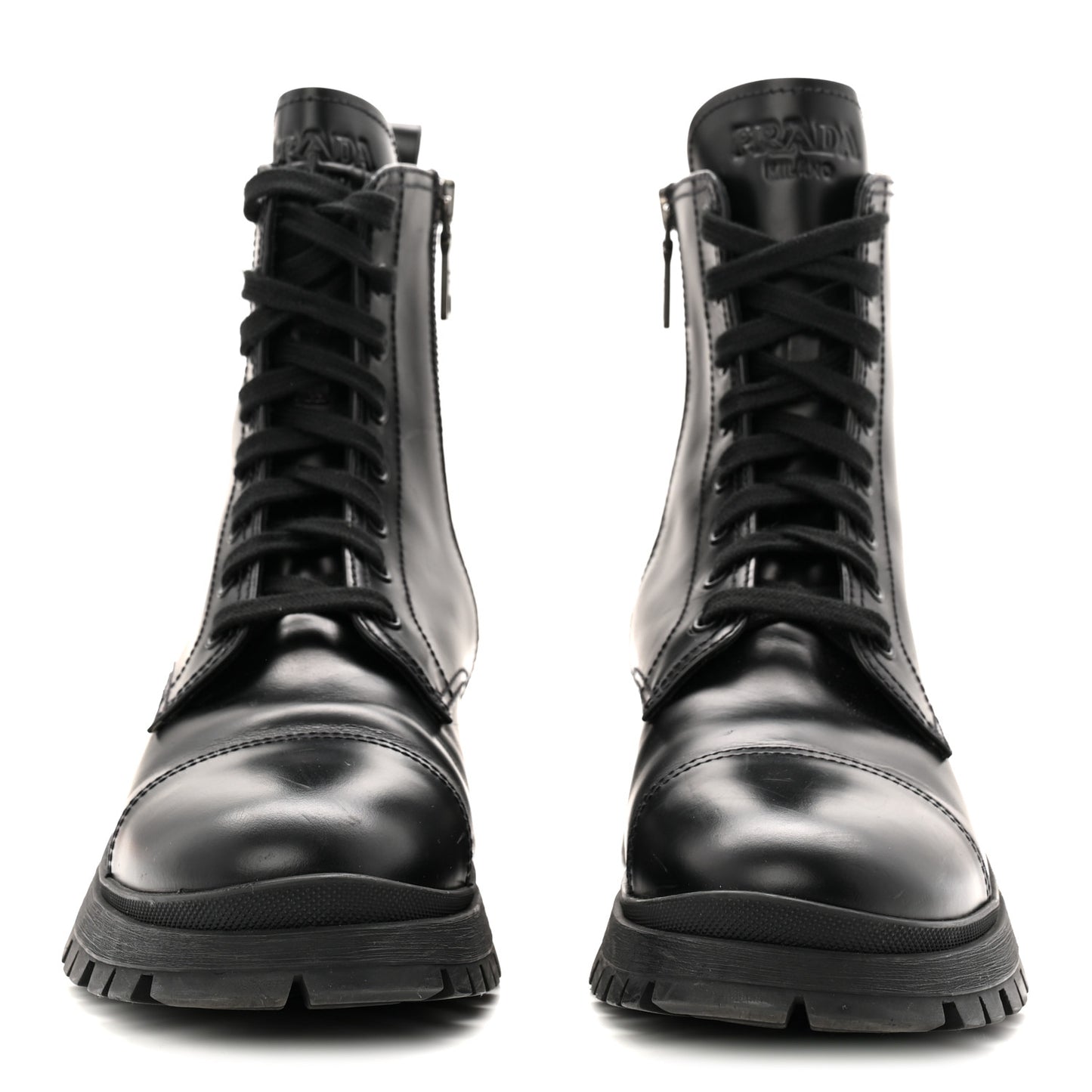 Spazzolato Captoe 30mm Combat Boots 39 Black