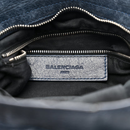 Balenciaga Agneau Giant 12 Silver Hardware Town Bleu Obscur 7 of 14