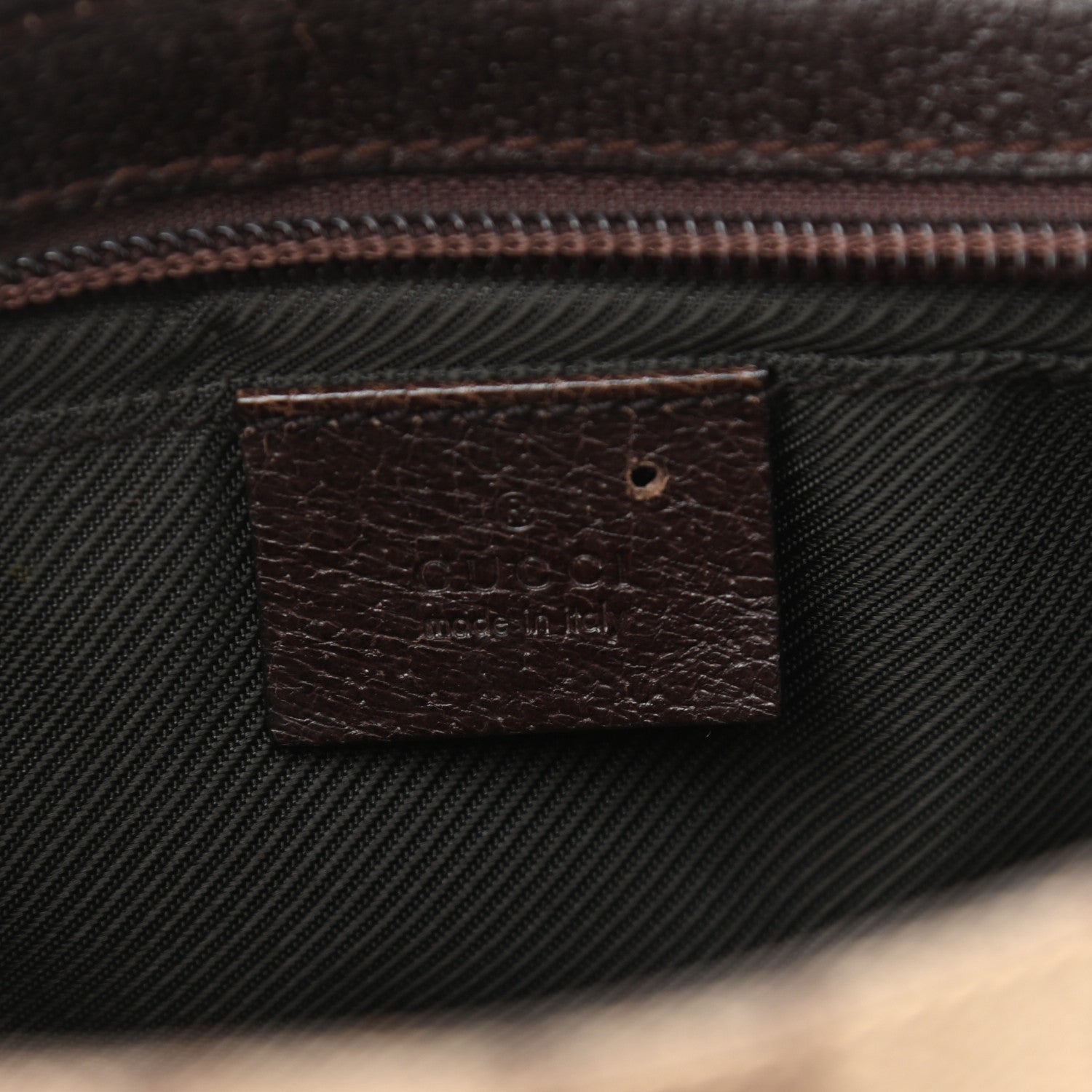 Gucci Monogram Shoulder Bag Dark Brown 5 of 10