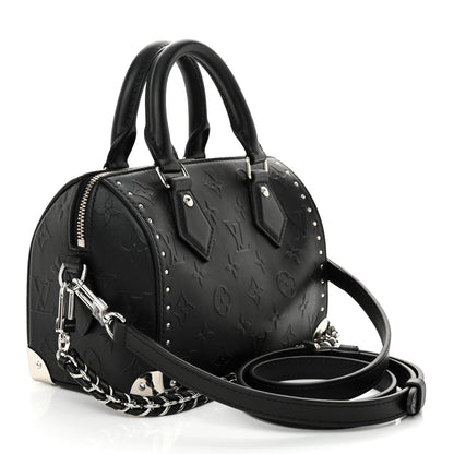 Louis Vuitton Calfskin Monogram Bold Speedy Trunk 20 3 of 10