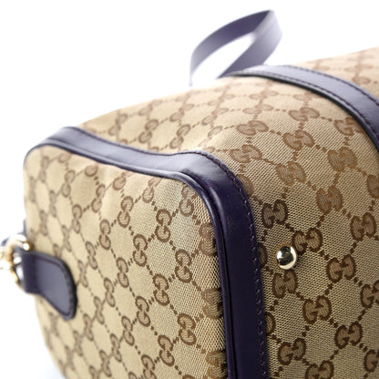 Gucci Monogram Medium Joy Boston Purple 11 of 13