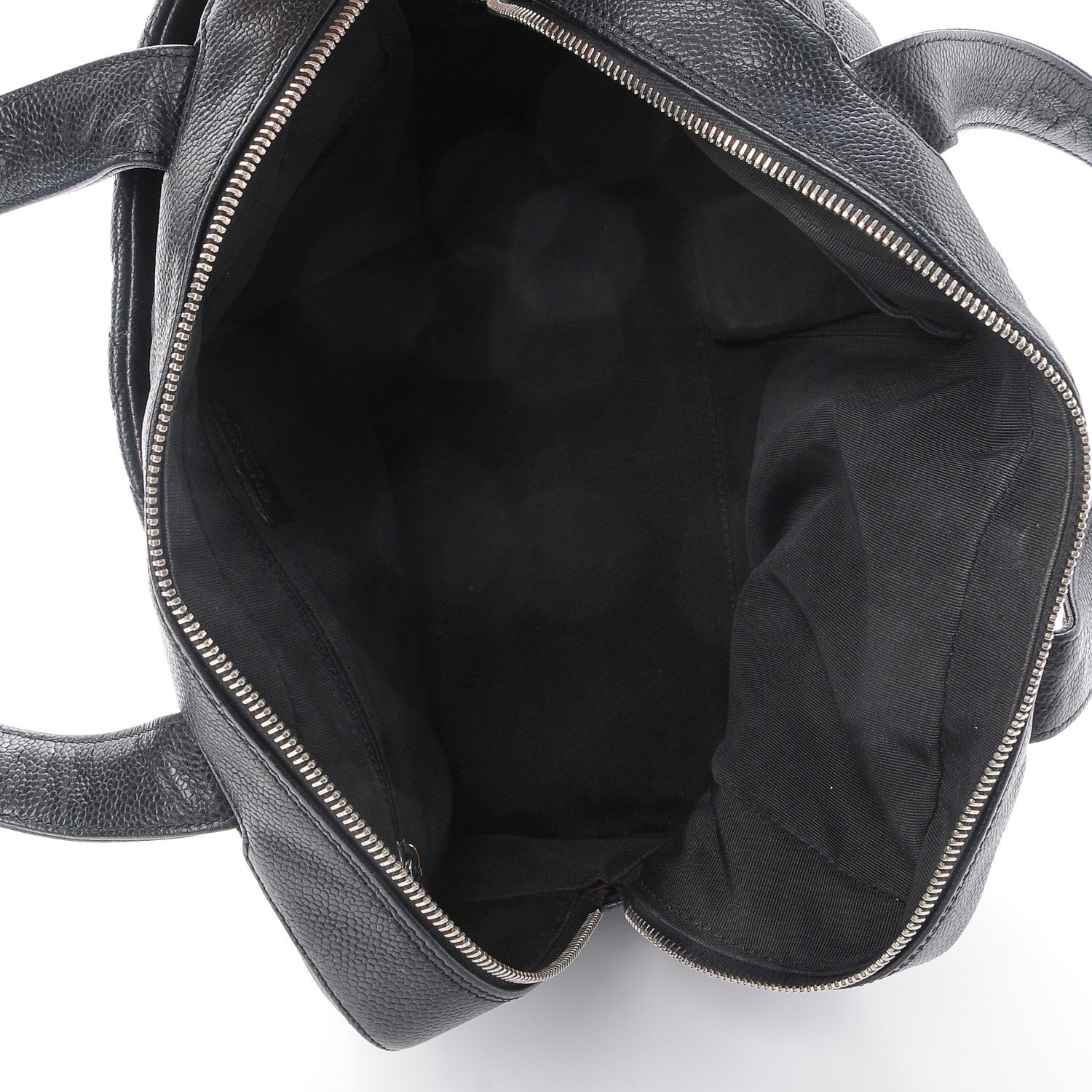 Chanel Caviar Quilted Bowler Black 5 of 8