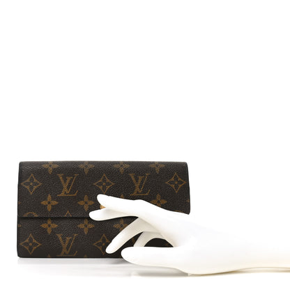 Louis Vuitton Monogram Sarah Wallet 2 of 6