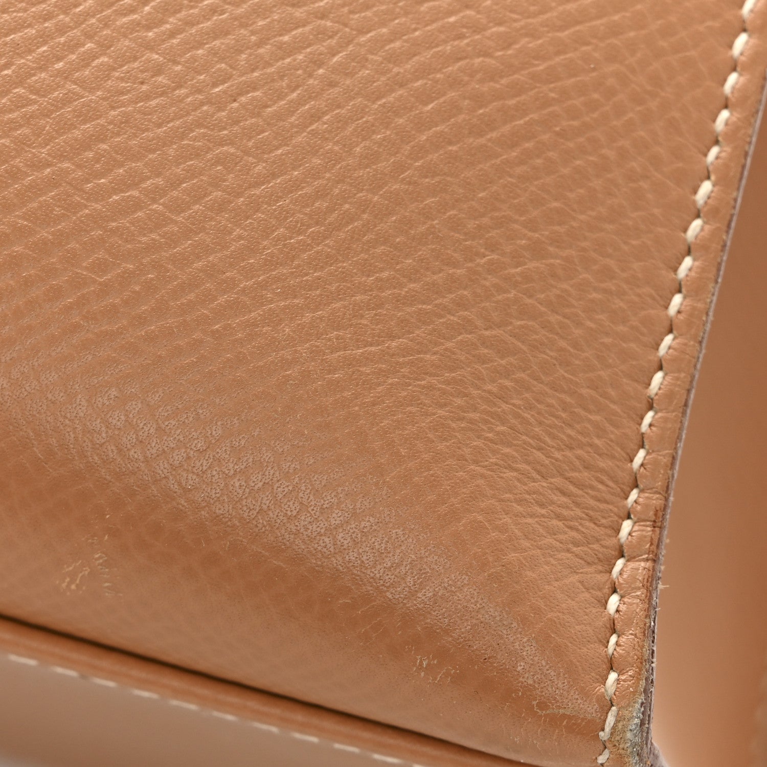 Hermes Courchevel Kelly Sellier 32 Tabac Camel 14 of 14