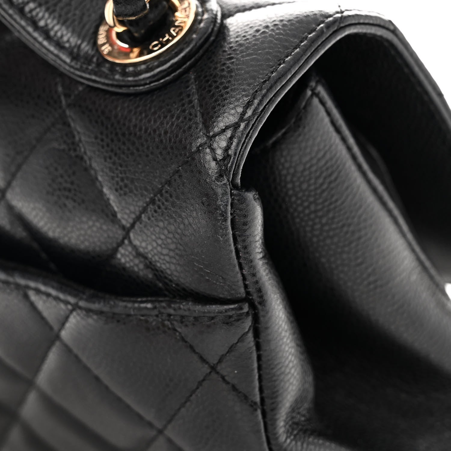 Chanel Caviar Quilted Medium Business Affinity Flap Black 13 of 15