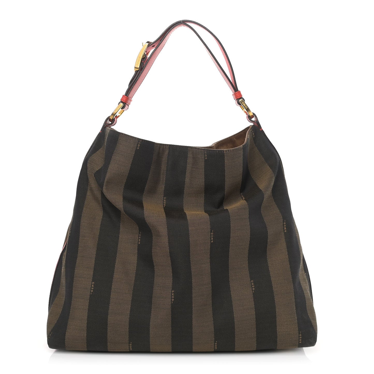 Pequin Vitello Large Hobo Tobacco Papavero