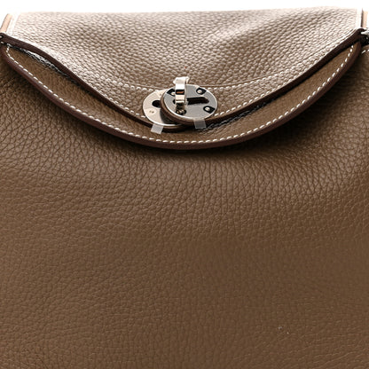 Hermes Taurillon Clemence Lindy 26 Etoupe 8 of 11