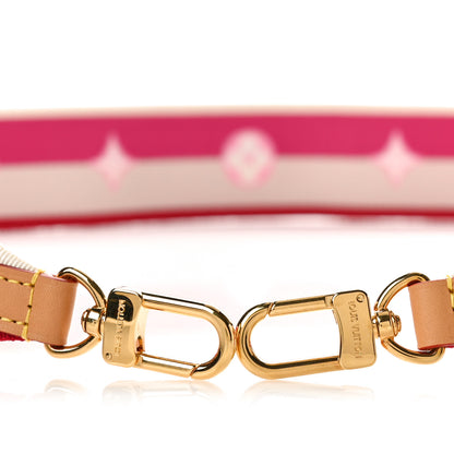 Louis Vuitton Jacquard Speedy Bandouliere 20 Shoulder Strap Fuchsia 3 of 3