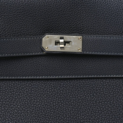 Hermes Togo Kelly Messenger GM Bleu Nuit 7 of 10