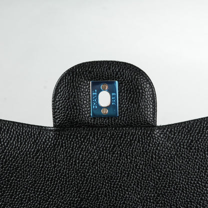 Chanel Caviar Quilted Jumbo Double Flap Black 5 of 8