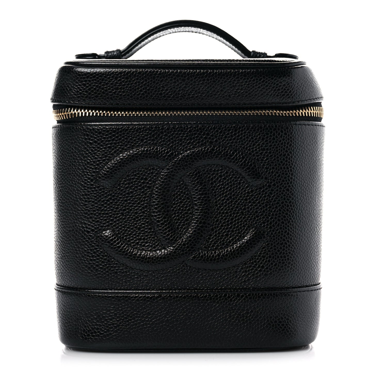 Caviar Cosmetic Vanity Bag Black