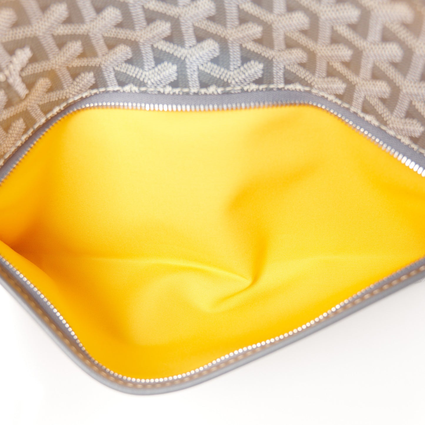 Goyardine Jouvence GM Toiletry Pouch Grey