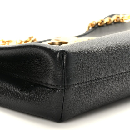 Celine Supple Grained Calfskin Medium Newspaper Bag Black 7 of 8