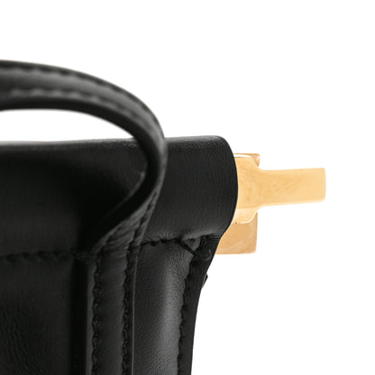 Alaia Calfskin Le Click East West Bag Black 10 of 10