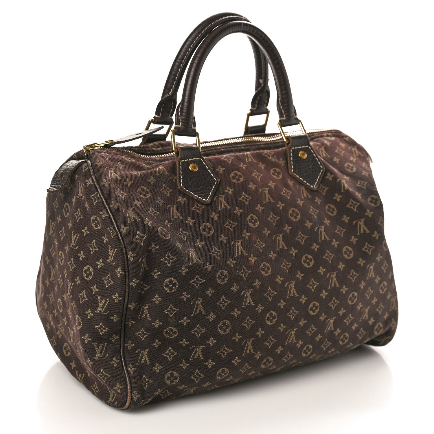 Louis Vuitton Mini Lin Speedy 30 Ebene 3 of 13