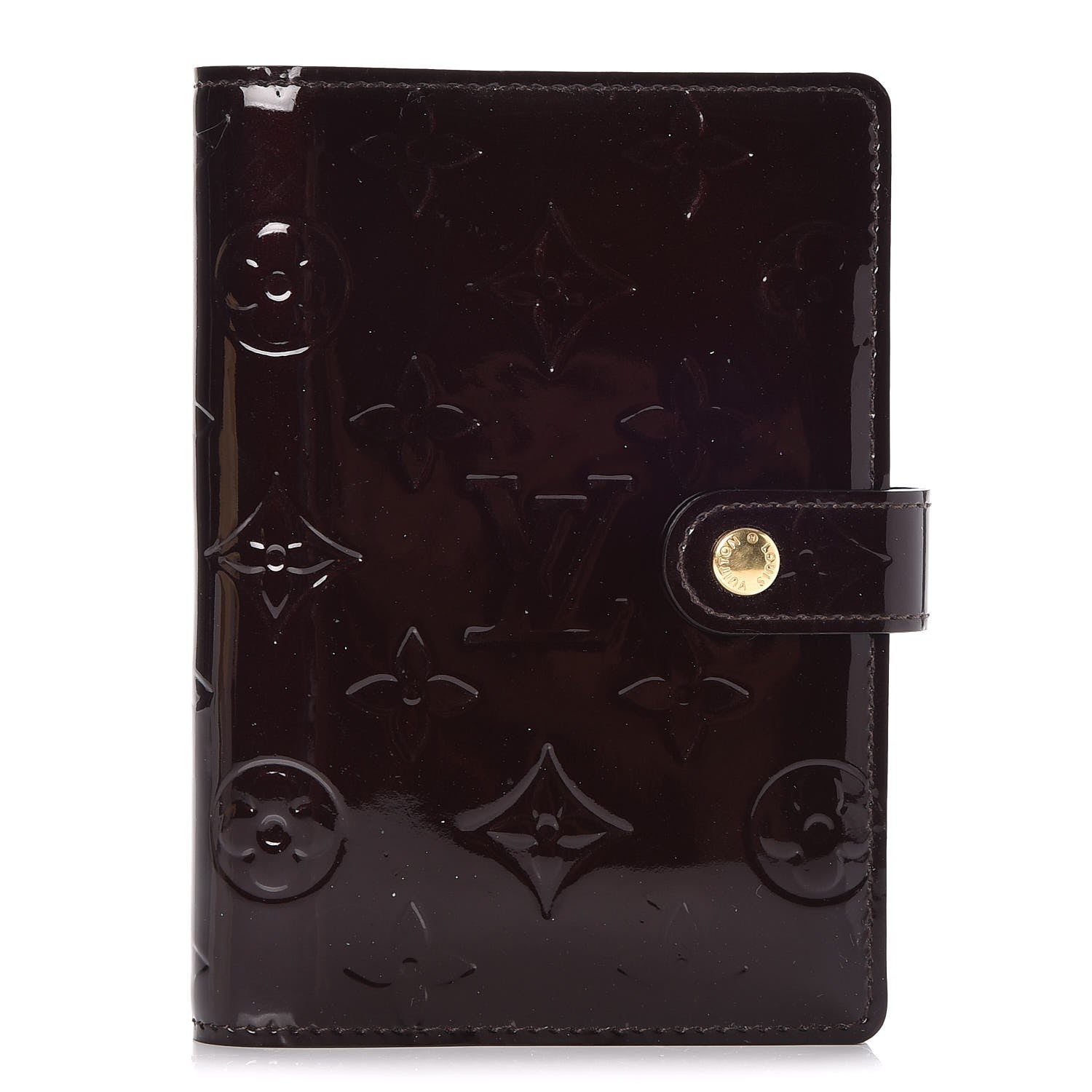 Louis Vuitton Vernis Small Ring Agenda Cover Amarante 1 of 7
