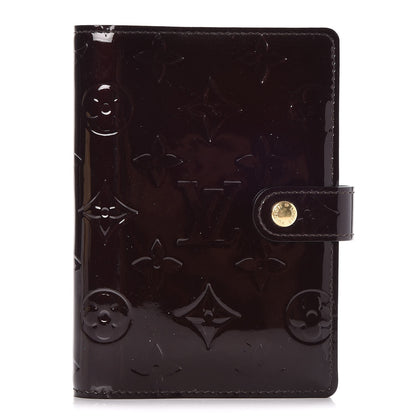 Louis Vuitton Vernis Small Ring Agenda Cover Amarante 1 of 7