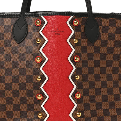 Louis Vuitton Damier Ebene Karakoram Neverfull MM 7 of 9