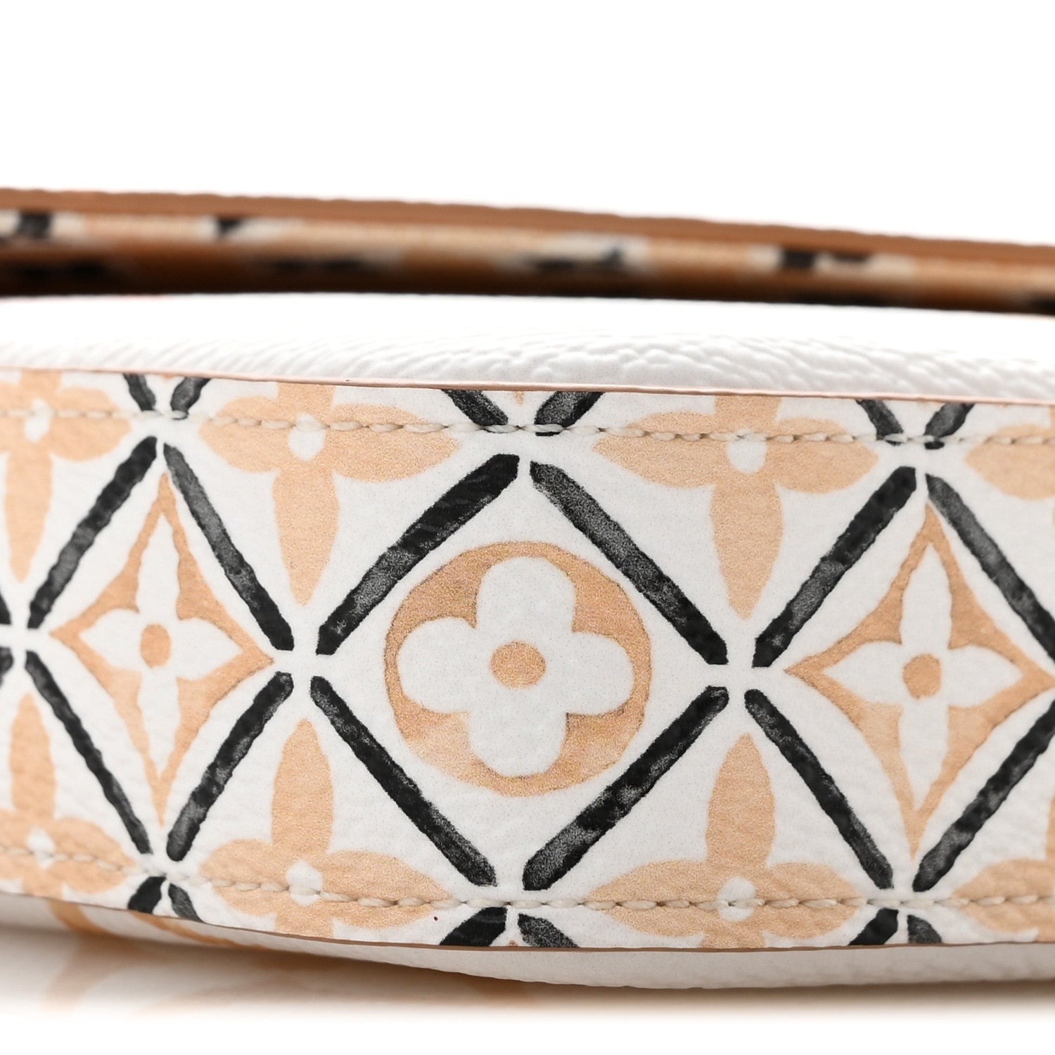 Louis Vuitton Monogram Giant By The Pool 2.0 Felicie Pochette Chain Wallet Beige 9 of 11