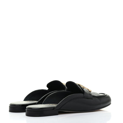 Chanel Lambskin CC Mules 36 Black 4 of 15
