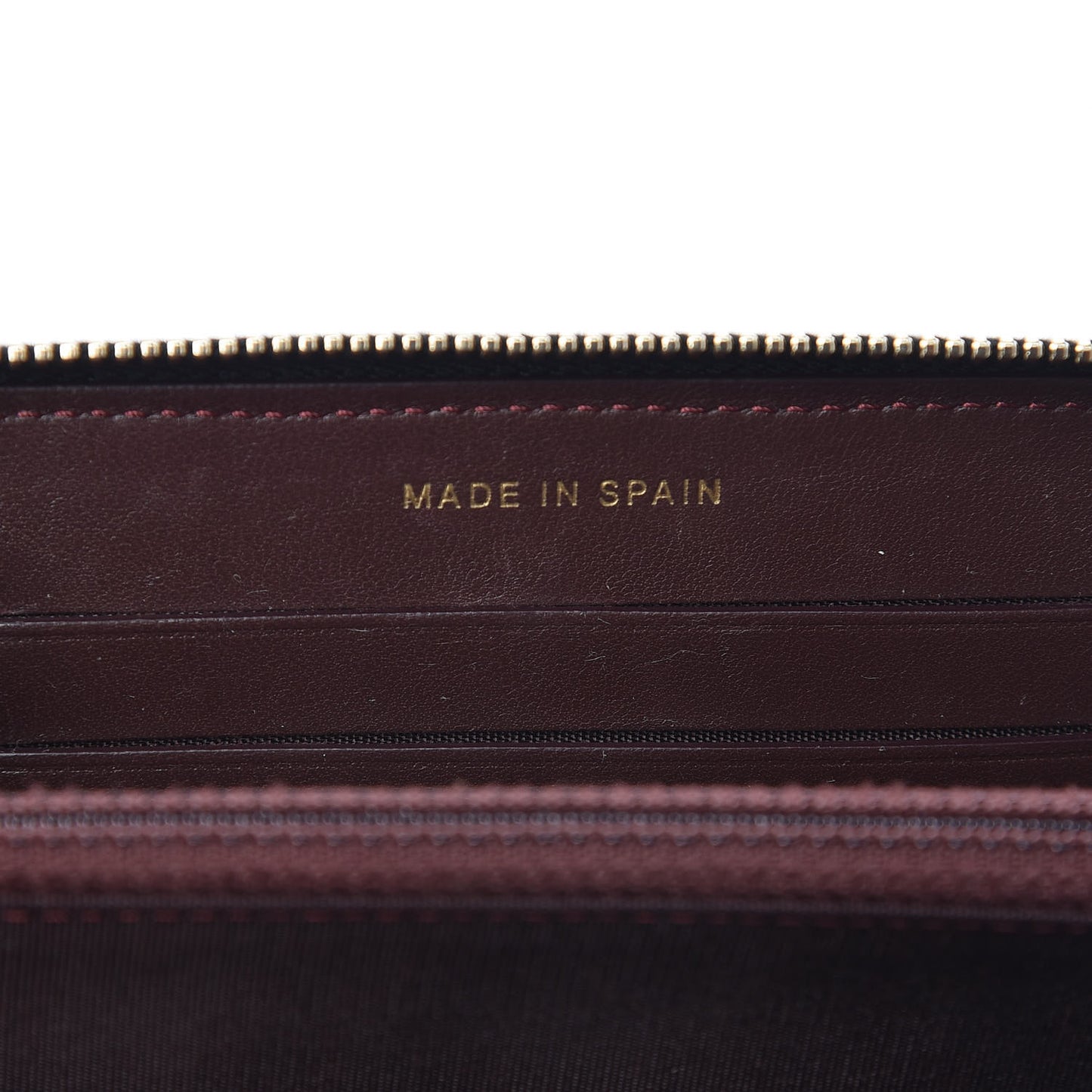 Lambskin Quilted Small Trendy CC Zip Around Wallet Black