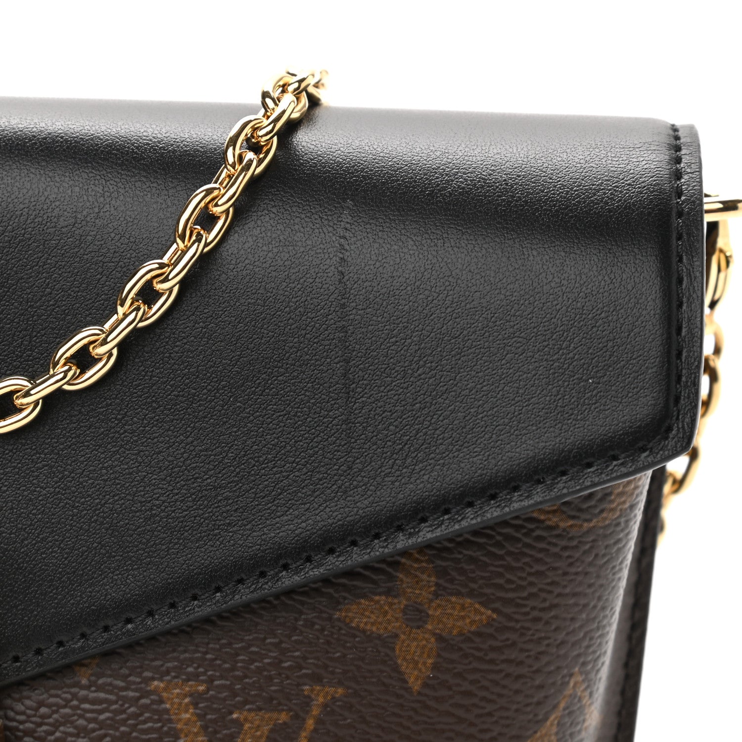 Louis Vuitton Monogram Padlock On Strap Black 10 of 11