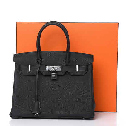 Hermes Togo Birkin 30 Black 30 of 30