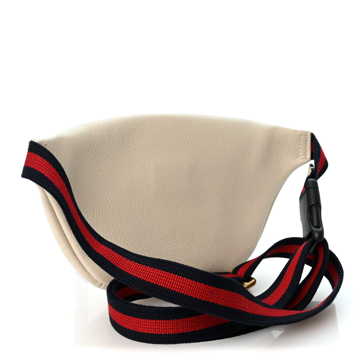 Gucci Grained Calfskin Small Logo Belt Bag White 3 of 10