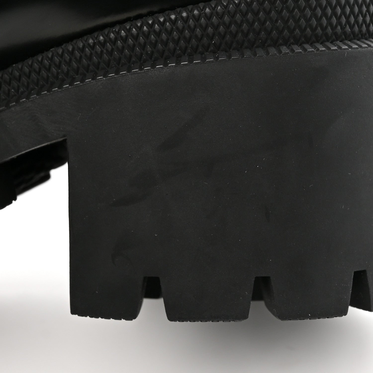 Gucci Calfskin Sylvie Web Lace Up Combat Boots 35 Black 11 of 13