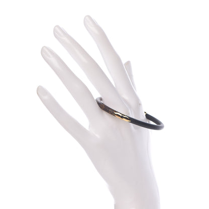 Louis Vuitton Monogram Daily Confidential Bracelet 17 Black 2 of 5