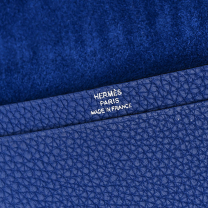Hermes Togo Ulysse Neo Mini Agenda Cover Bleu Electrique 6 of 8