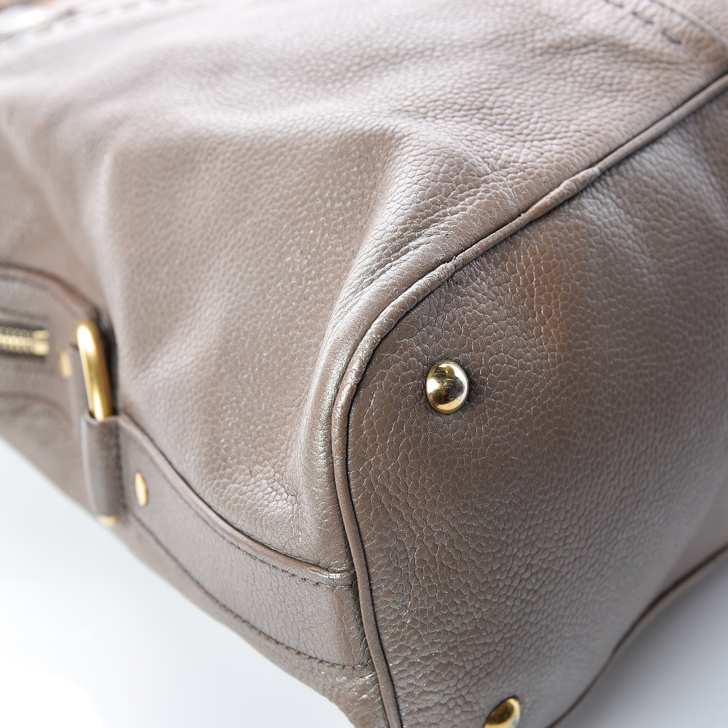 Saint Laurent Calfskin Oversized Muse Pewter 15 of 18