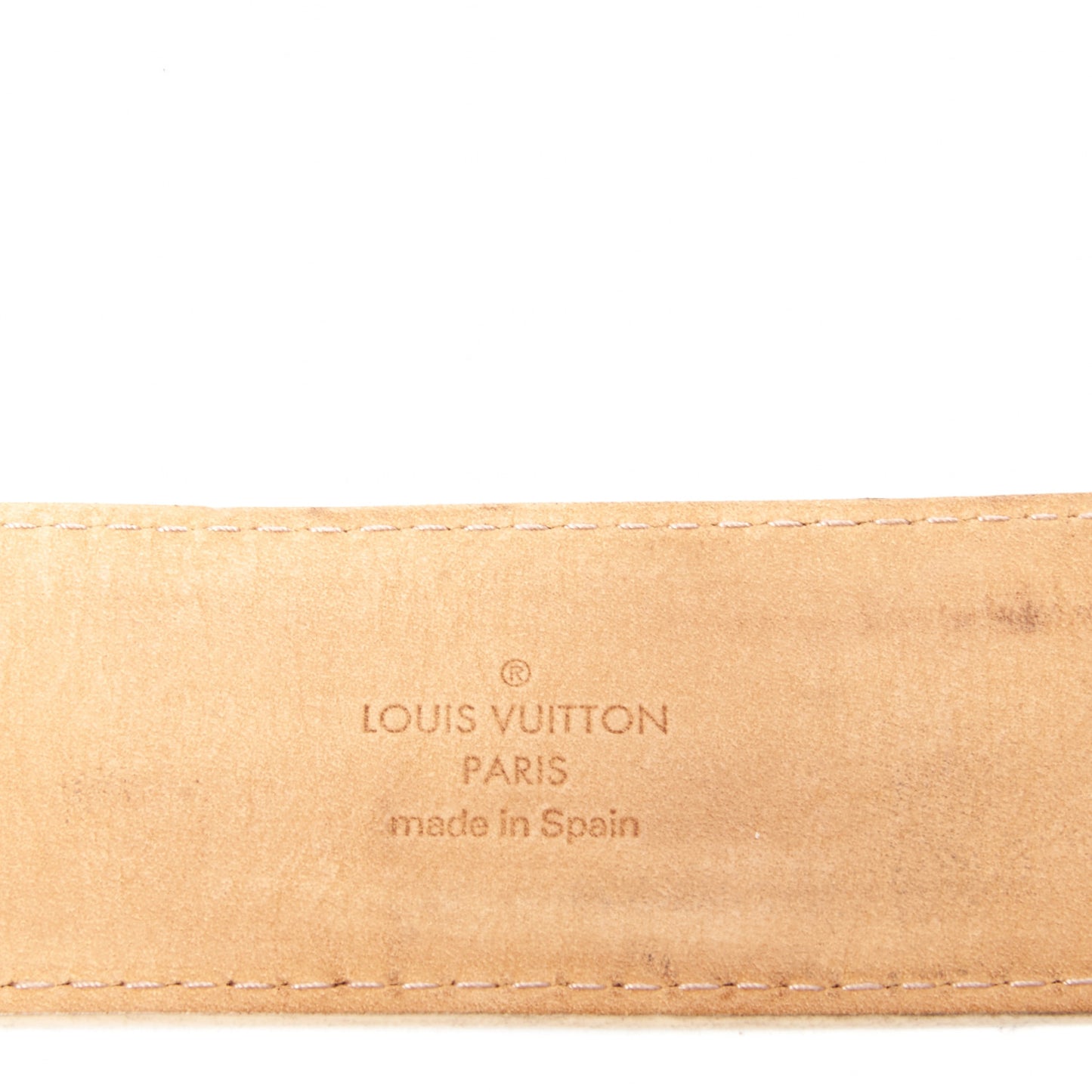 Damier Azur 40mm LV Initiales Belt 80 32