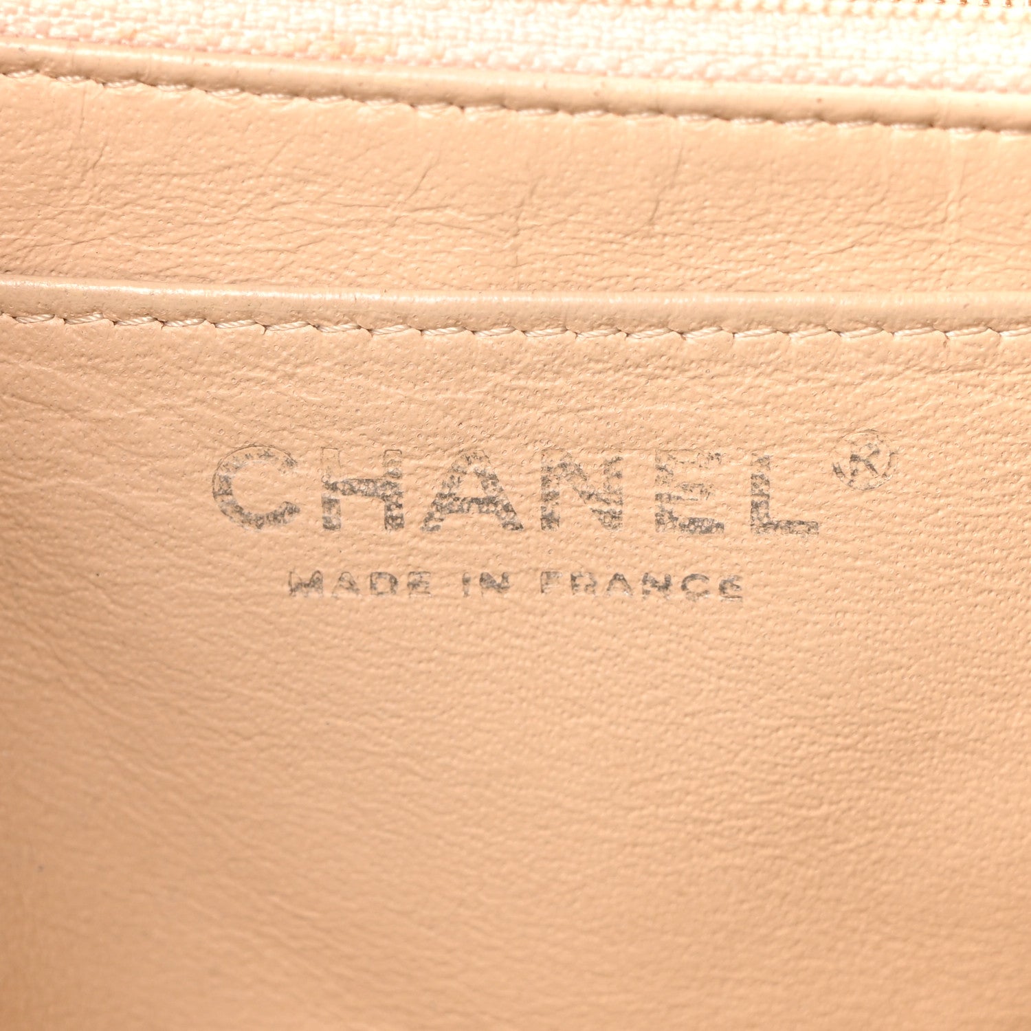 Chanel Caviar Quilted Jumbo Single Flap Beige Clair 6 of 10