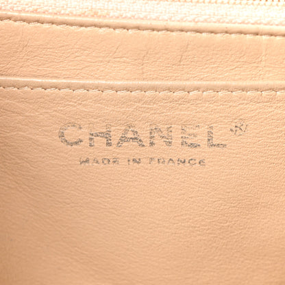 Chanel Caviar Quilted Jumbo Single Flap Beige Clair 6 of 10