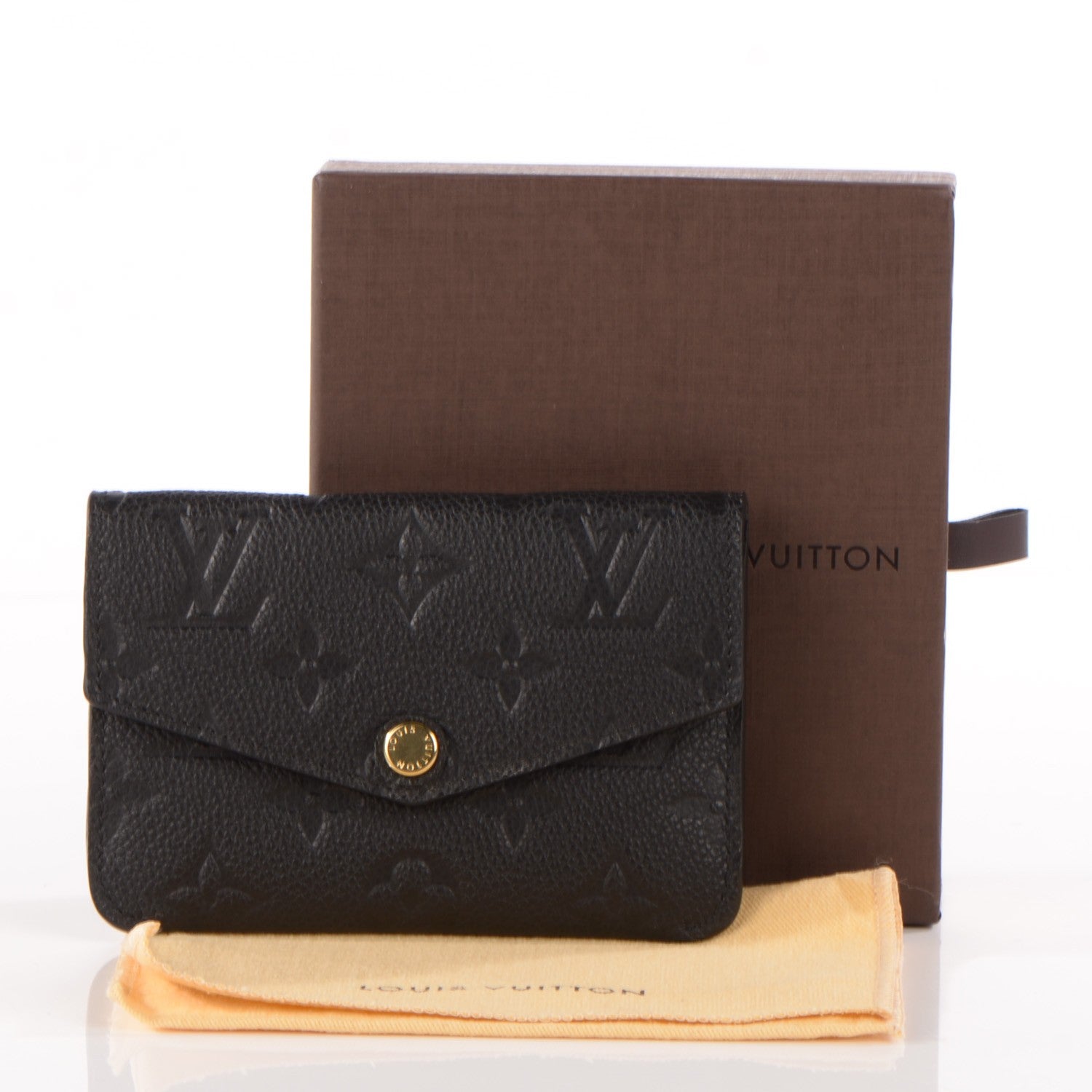 Louis Vuitton Empreinte Key Pouch Black 5 of 8