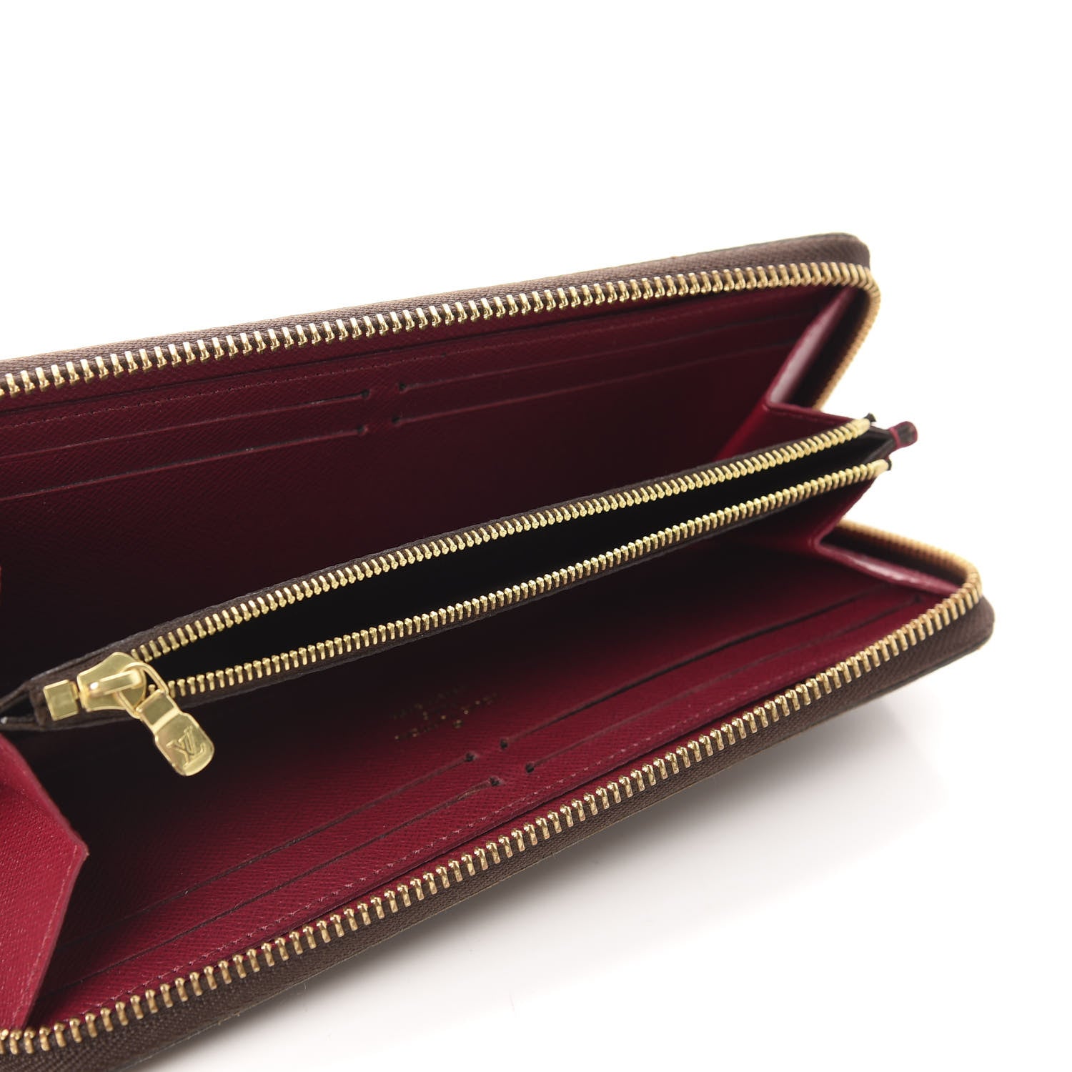 Louis Vuitton Monogram Clemence Wallet Fuchsia 5 of 8