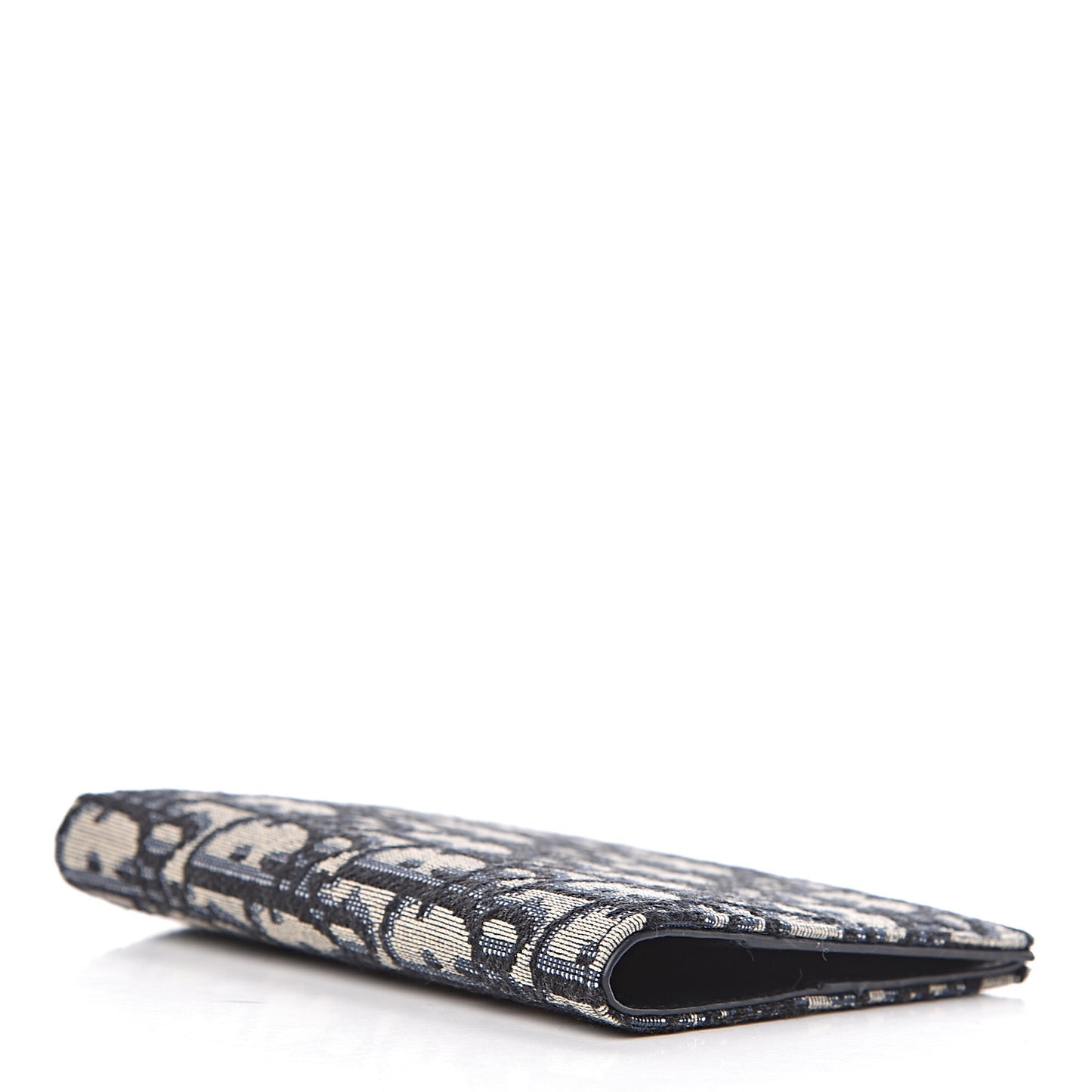 Oblique Passport Holder Blue